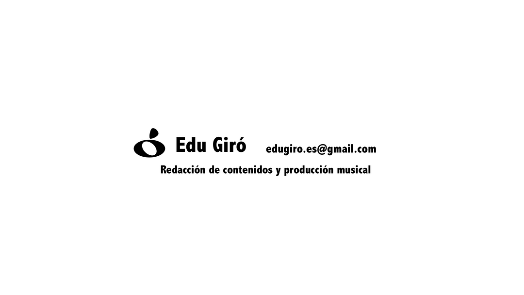 Edu Giró cover